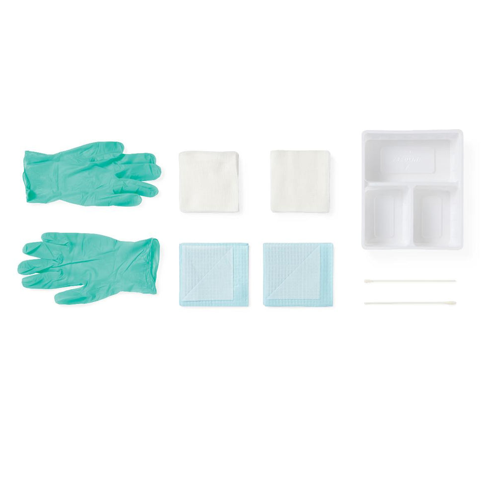 Dry Skin Surgical Scrub Trays with Gauze