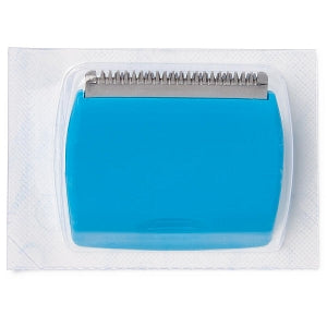 Medline Surgical Clipper Blades - Clipper Blade for Coarse Hair, Blue - DYND70885