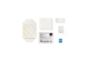 Medline IV Start Kits with Prevantics - 7-Piece IV Start Kit with Prevantics Prep Pad and Suresite Window - DYND74176