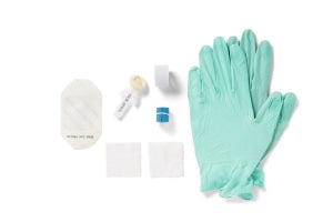 Medline IV Start Kits with Chloraprep - IV Start Kit with Gloves and ChloraPrep Applicator - DYND74261