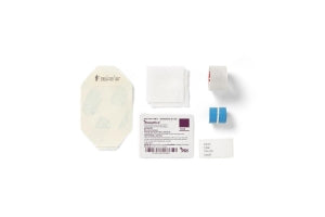 Medline IV Start Kits with Prevantics - 7-Piece IV Start Kit with Prevantics Prep Pad and Tegaderm Transparent Film Dressing - DYND74276