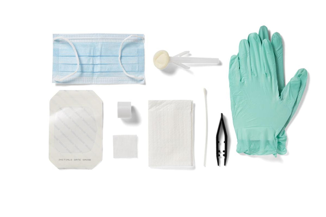 Central Line Dressing Trays with Chloraprep