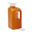 Medline 24-Hour Urine Collection Bottle - 24-Hour Urine Specimen Container, Amber, 3000 mL - DYND80024