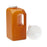 Medline 24-Hour Urine Collection Bottle - 24-Hour Urine Specimen Container, Amber, 3000 mL - DYND80024