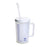 Medline Insulated Carafes - Insulated Carafe with Graduations, Clear with White Lid, 32 oz. - DYND80548