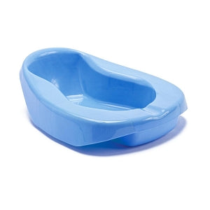 Medline Autoclavable Pontoon Bedpan - BEDPAN, PONTOON, AUTOCLAVABLE, BLUE - DYND88205