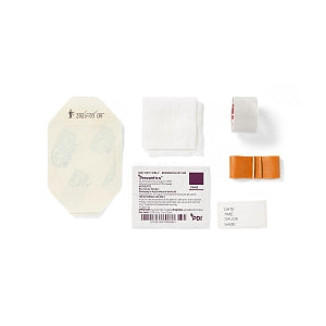 Medline IV Start Kits, TAA Compliant - IV Start Kit with 3M Dressing, Chlorascrub Prep Pad - DYNDG74276