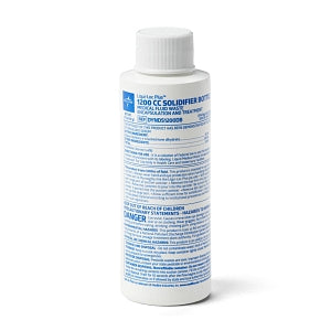 Medline Liqui-Loc Plus Solidifier Bottles - 1200cc Liqui-Loc Plus Soli ...