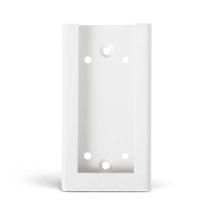 Medline Suction Canister Wall Mounts - White Plastic Wall Mount for Single Suction Canister - DYNDSCLW