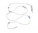 Medline IV Administration Sets - 60 Drop IV Administration Set with 2 Needle-Free Ports, 96" - DYNDTN0512