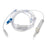 Medline IV Administration Sets - 60 Drop IV Administration Set with 3 Needle-Free Ports, 111" - DYNDTN0555