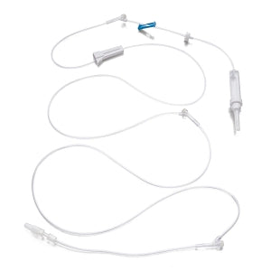 Medline IV Administration Sets - 15 Drop IV Administration Set with 3 Split-Septum Ports, 109" - DYNDTN1845