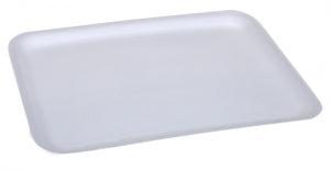 Medline Foam Tray Packs - Foam Tray, 10" x 8" x 5/8", White - DYNDX00987