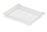 Medline Plastic Soap Dishes - Plastic Soap Dish with Ridges, Pigment Free - DYNEC80491C