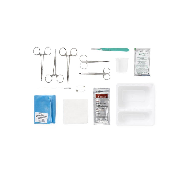 Circumcision Tray with COMFORT LOOP Instruments