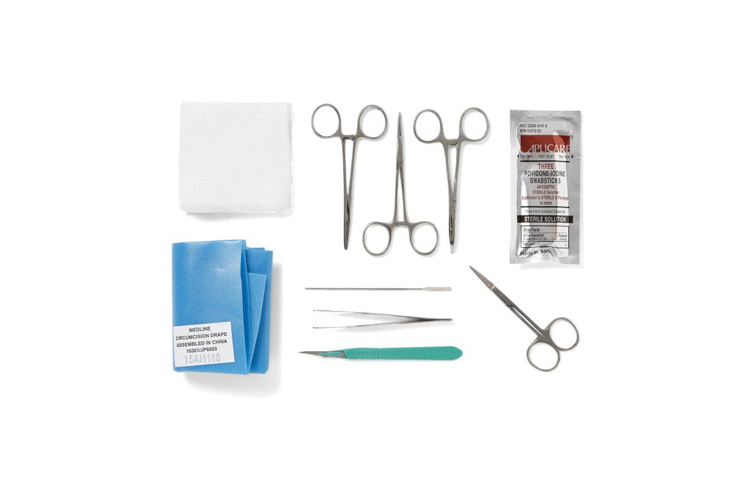 Circumcision Tray with COMFORT LOOP Instruments