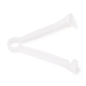 Medline Umbilical Cord Clamps - Umbilical Cord Clamp, Plastic, White - DYNJ04229