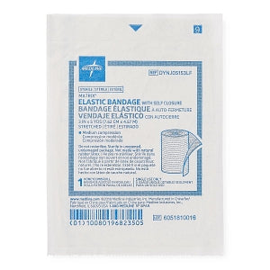 Medline Sterile Matrix Elastic Bandages - Sterile Matrix Wrap Elastic Bandage with Self-Closure, 3" x 5 yd. - DYNJ05153LF