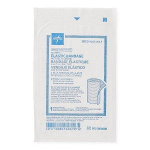 Medline Sterile Matrix Elastic Bandages - Sterile Matrix Wrap Elastic Bandage with Self-Closure, 4" x 5 yd. - DYNJ05154LF