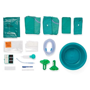 Medline Color-Coded Sterilized Surgical Closure Kits - STND CLOSURE PACK BASIC I - DYNJ06368