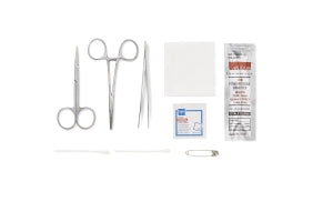 Medline General Purpose Trays with COMFORT LOOP Instruments - General-Purpose Tray, Sterile - DYNJ07600