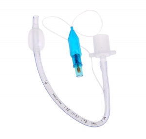 Medline Oral Preformed Cuffed Endotracheal Tubes - Endotracheal Tube, Oral, Preformed with Murphy Eye, HVLP, Cuffed, 4.0 mm - DYNJAAET40