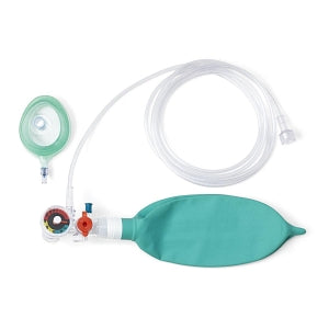 Medline Hyperinflation Systems - 1 L Hyperinflation System with Manometer and Size 2 Mask - DYNJAAHY501M2