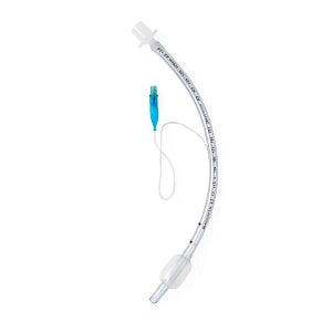 Medline Oral / Nasal Cuffed Endotracheal Tubes with Bull-Nose Tips - 3.0 mm HVLP Cuffed Oral / Nasal Endotracheal Tube with Murphy Eye and Bull-Nose Tip - DYNJAETC30