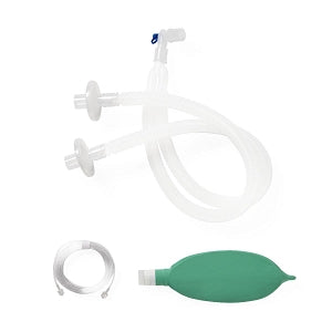 Medline Pediatric Expandable Anesthesia Circuits - Pediatric Anesthesia Circuit with 90" Expandable Tubing, 2 BV Filter, 1 L Bag, Gas Sampling Line - DYNJAP9840