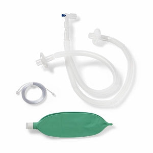 Medline Pediatric Expandable Anesthesia Circuits - Pediatric Anesthesia Circuit with 90" Expandable Tubing, 2 BV Filter, 2 L Bag, Gas Sampling Line - DYNJAP9850