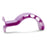 Medline Colored Berman Airways - Berman Airway, Lavender, 100 mm - DYNJBERM100B