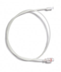 Medline High-Pressure Braided Tubing with Rotator - High-Pressure Braided Tubing with Rotating Adaptor, Male Luer Lock. Female Fittings, 10" (25.4 cm) - DYNJBRT10R