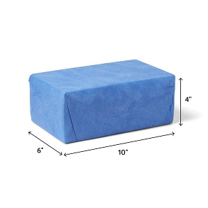 Medline Sterile Foam Bump - Sterile Foam Bump Positioner, Flat Top, Large, 10" x 6" x 4" - DYNJBUMP01