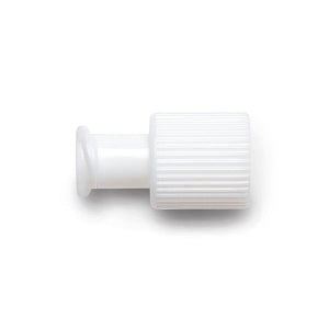 Medline Vascular Access Adapters and Caps - Universal Male / Female Luer Lock Connector Cap, White - DYNJCAPMW