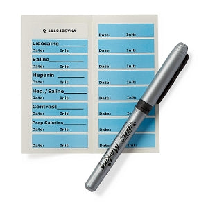 Medline Standard Vascular Access Label Kit - SET PEN 16 LABELS - DYNJCATHLBL5