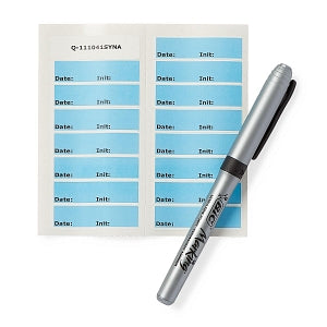 Medline Standard Vascular Access Label Kit - SET PEN 16 LABELS BLANK - DYNJCATHLBL8