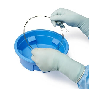 Medline Guidewire Bowls - Guidewire Bowl with 5 Tabs and Lid, 8.5" dia., 2, 500 mL Capacity - DYNJGUIDEWIRE