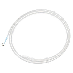 Medline Guidewires, 175 cm Dia. - 0.038" dia. Stainless Steel Guidewire with Straightenable 3 mm J Tip, PTFE Coating, Fixed Core and Standard Taper, 175 cm L - DYNJGWIRE28