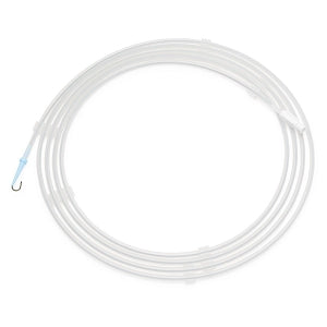 Medline Guidewires, 260 cm Dia. - 0.038" dia. Stainless Steel Guidewire with Straightenable 3 mm J Tip, PTFE Coating, Fixed Core and Standard Taper, 260 cm L - DYNJGWIRE39