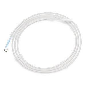 Medline 0.038"-Diameter Diagnostic Guidewires - 0.032" dia. Stainless Steel Guidewire with Straightenable 3 mm J Tip, PTFE Coating, Fixed Core and Standard Taper, 145 cm L - DYNJGWIRE41