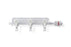 Medline Manifolds with Standard Handle - Right-Hand Orientation 500 PSI Manifold with Standard Handle in ON Position, Block Profile, 3 Ports - DYNJMAN03