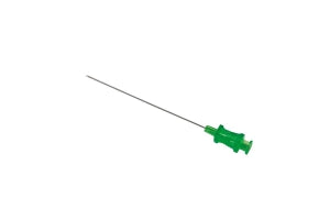 Medline Angiography Introducer Needles, 21G - Angiography 21G x 2.75" (7 cm) Introducer Needle, No Base, Thin Wall, Green Hub - DYNJNDL21