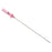 Medline Standard Angiography Introducer Needles, 18G - Pink Hub 18G x 3.5" (9 cm) Echogenic Introducer Needle, Bevel Indicator, Special Ultra Thin Wall - DYNJNDLI189E