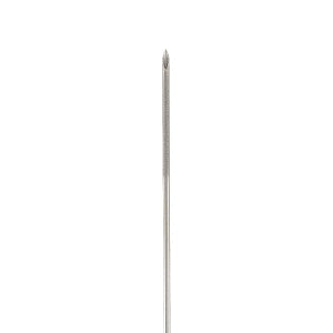 Medline Angiography Introducer Needles with Bevel Indicator - Echogenic Angiography 24G x 1" (2.5 cm) Introducer Needle with Bevel Indicator, Extra-Thin Wall, Clear Hub - DYNJNDLI242E