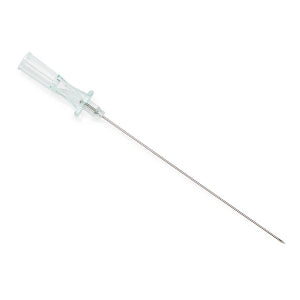 Medline Angiography Introducer Needles, 21G - Angiography 21G x 2.75" (7 cm) Extra-Sharp Introducer Needle, Bevel Indicator, Extra-Thin Wall, Green Hub - DYNJNDLX217