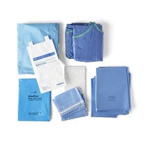 Medline Sterile Basic Surgical Pack IV, Eclipse - Basic Pack with Gowns - DYNJP1015