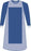 Medline Sterile Poly-Reinforced Prevention Plus Sleeve Eclipse Gown - GOWN, REINF, POLY, ECL, PP SLV, XXXL - DYNJP2212PH