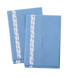 Medline Sterile Surgical Utility Drapes with Tape - Sterile Utility Surgical Drape with Tape, XL 20" x 30" - DYNJP2408