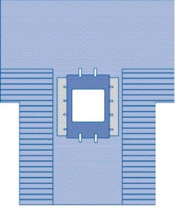 Medline Bariatric Surgical Drape with Pouches - Bariatric Drape, Sterile - DYNJP3105