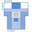 Medline Cesarean Section Surgical Drape with Pouch and Fenestration - Fenestrated C-Section Drape with Clear Screen, Foam - DYNJP6107